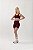 Short Fitness Seamless Lovely Canelado Vinho - Imagem 5