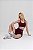 Top Fitness Seamless Lovely Canelado Vinho - Imagem 5