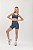 Short Fitness Seamless Lovely Canelado Cinza Fendi - Imagem 4