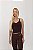 Legging Fitness Seamless Glam Modeladora Marrom Chocolate - Imagem 9
