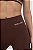 Legging Fitness Seamless Glam Modeladora Marrom Chocolate - Imagem 3