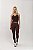 Legging Fitness Seamless Glam Modeladora Marrom Chocolate - Imagem 12