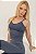 Top Fitness Seamless Urban Canelado Cinza Fendi Surton - Imagem 7