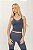 Top Fitness Seamless Urban Canelado Cinza Fendi - Imagem 2