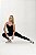 Top Fitness Seamless Urban Canelado Preto Surton - Imagem 5