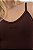 Top Fitness Seamless Urban Canelado Marrom Chocolate Surton - Imagem 6