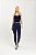 Top Fitness Seamless Urban Canelado Azul Dior Surton - Imagem 4