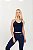 Top Fitness Seamless Urban Canelado Azul Dior Surton - Imagem 3