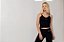 Top Fitness Seamless Urban Canelado Preto - Imagem 3