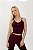 Top Fitness Seamless Urban Canelado Vinho - Imagem 2