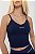 Top Fitness Seamless Urban Canelado Azul Dior - Imagem 2