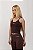 Top Fitness Seamless Urban Canelado Marrom Chocolate - Imagem 2
