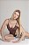 Macaquinho Fitness Seamless Bold Marrom Chocolate - Imagem 8