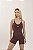 Macaquinho Fitness Seamless Bold Marrom Chocolate - Imagem 1