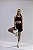 Short Fitness Seamless Lovely Canelado Preto - Imagem 10