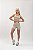Short Fitness Seamless Lovely Canelado Nude - Imagem 4