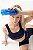Top Fitness Seamless Lovely Canelado Azul Dior - Imagem 4
