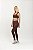 Top Fitness Seamless Lovely Canelado Marrom Chocolate - Imagem 5