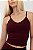 Top Fitness Seamless Urban Canelado Vinho Surton - Imagem 1