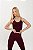 Top Fitness Seamless Urban Canelado Vinho Surton - Imagem 3