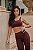 Legging Fitness Seamless Lovely Marrom Chocolate - Imagem 4