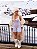 Macaquinho Fitness Seamless Eclipse Blackout Branco - Imagem 1