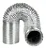 Tubo aluminizado flexível NV 4" 100mm 10 metros - Imagem 1