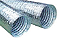Tubo aluminizado flexível NV 14" 350mm 5 metros - Imagem 2