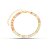 Pulseira baguete candy dourada PL00006 - Imagem 1