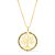 Colar arvore da vida strass em banho de ouro CL 00024 - Imagem 1