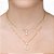 Colar duplo dourado CL 00062 - Imagem 2