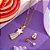 Conjunto infantil com pingente de estrela - Imagem 1