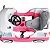 Quadriciclo Pedal e Passeio Kombina Rosa Calesita - Imagem 4