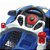 Quadriciclo Pedal e Passeio Bm Car Police Azul Maral - Imagem 4