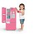Geladeira Frost Fun Candy Rosa Tateti - Imagem 1