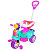 Triciclo Avespa Pink Maral - Imagem 1