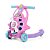 Andador Infantil Aviador Com Som Rosa Tateti - Imagem 1