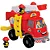 Caminhão Bombeiro Grande Com Som Mercotoys - Imagem 4