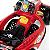 Quadriciclo F25 Fórmula 1 Vermelho Calesita - Imagem 8