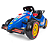 Quadriciclo Pedal e Passeio F25 Fórmula 1 Azul Calesita - Imagem 3
