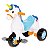 Triciclo Fantasy Azul Calesita - Imagem 1