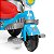 Triciclo Velocita Classic Azul Calesita - Imagem 3