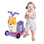 Patinete Scooty Cat 3 em 1 Rosa Calesita - Imagem 4