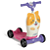 Patinete Scooty Cat 3 em 1 Rosa Calesita - Imagem 1