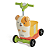Patinete Scooty Dog Colorido 3 em 1 Calesita - Imagem 3