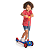 Patinete Trinet Azul Calesita - Imagem 2