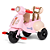 Triciclo Pedal e Passeio Vespita Amalfi Rosa Calesita - Imagem 1