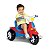 Triciclo Pedal e Passeio Velomoto Azul Calesita - Imagem 3