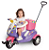 Triciclo Pedal e Passeio Moto Uno Rosa Calesita - Imagem 7
