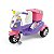 Triciclo Pedal e Passeio Moto Uno Rosa Calesita - Imagem 3